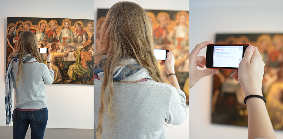 Application de réalité augmentée - Musée des beaux-arts de Chambéry